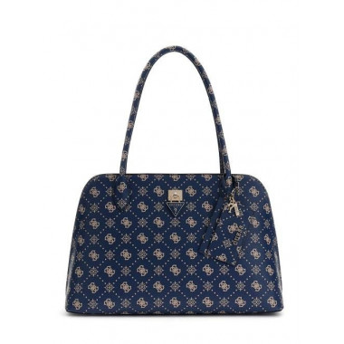 PATSIE TOTE NAVY LOGO