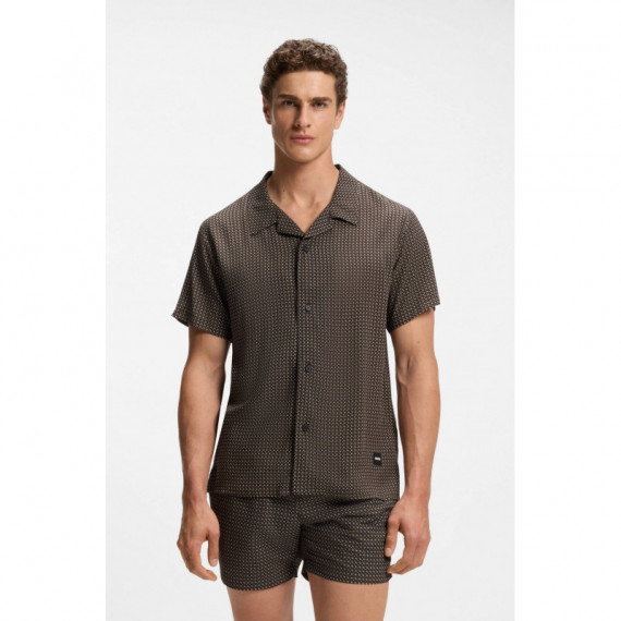 BEACH SHIRT 10268906 01 BLACK