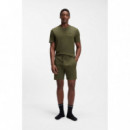 WAFFLE T-SHIRT 10269584 01 OPEN GREEN