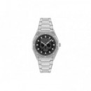 RELOJ DELUXE PLATEADO