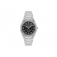 RELOJ DELUXE PLATEADO