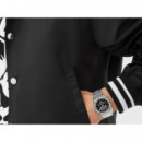 RELOJ DELUXE PLATEADO