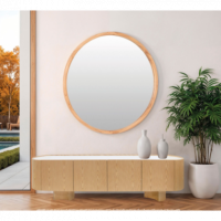 ESPEJO CIRCULAR 11485 MARCO MADERA