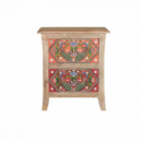 MESA DE NOCHE 6882 PINTADA A MANO