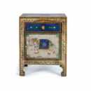 MESA DE NOCHE REF. 1395 PINTADA A MANO