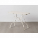 CONSOLA REF. 610180 METAL COLOR CREMA ENVEJECIDO