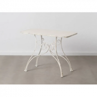 CONSOLA REF. 610180 METAL COLOR CREMA ENVEJECIDO