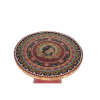 MESA DE CENTRO 2201 MADERA PINTADA A MANO