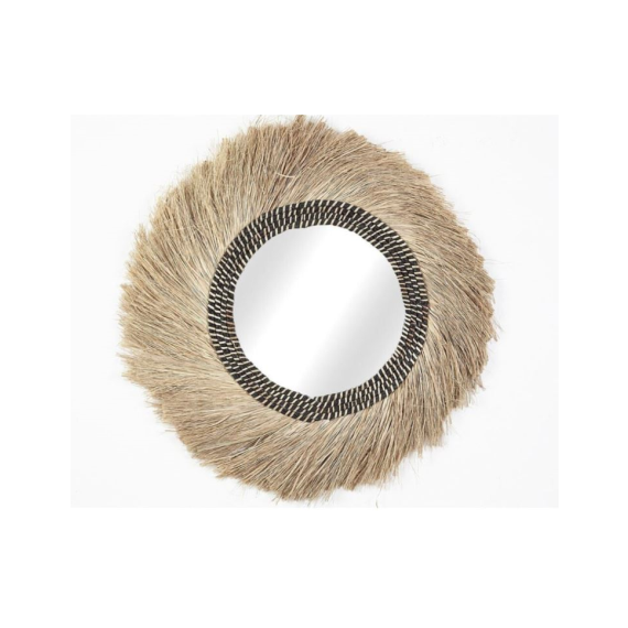 ESPEJO REDONDO REF. 47-2235 EN FIBRAS NATURALES