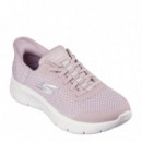 SKECHERS Zapatillas Go Walk Flex Rosas 124836-MVE