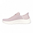 SKECHERS Zapatillas Go Walk Flex Rosas 124836-MVE