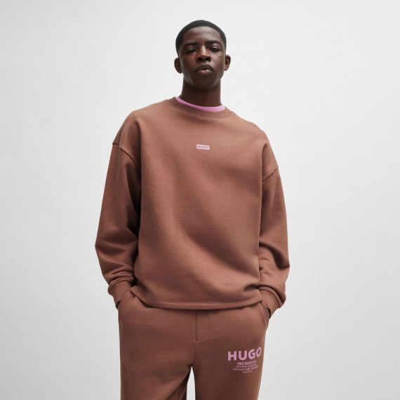 HUGO Jersey Marrón 50510732-215