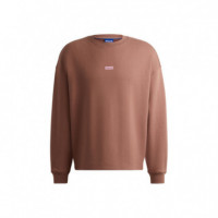 HUGO Jersey Marrón 50510732-215