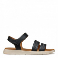 GEOX Sandalias Dandra Negras D55NNE 0BCEW-C9999