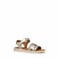 GEOX Sandalias Dandra Oro D55NNE 0BNEW-C2012