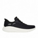 SKECHERS Zapatillas Bobs Squad Chaos Negras 117504-BLK