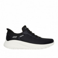 SKECHERS Zapatillas Bobs Squad Chaos Negras 117504-BLK