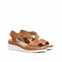 FLUCHOS Cuña Leza Marrón F2137-HABANA Dore