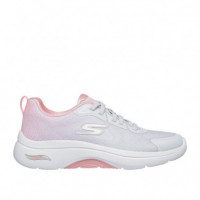 SKECHERS Zapatillas Go Walk Arch Fit 20 Blancas 125333-NTLP
