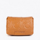 Lola Casademunt Bandolera acolchada logotipada LF2504026-52