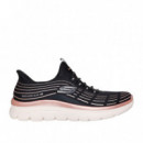 SKECHERS Zapatillas Summits Plus Negras 150611-BKRG
