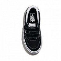VANS Zapatillas Brooklyn Mid 000E9FBZW1-BLACK-WHITE