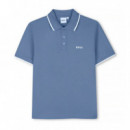 Polo para niños de piqué de algodón