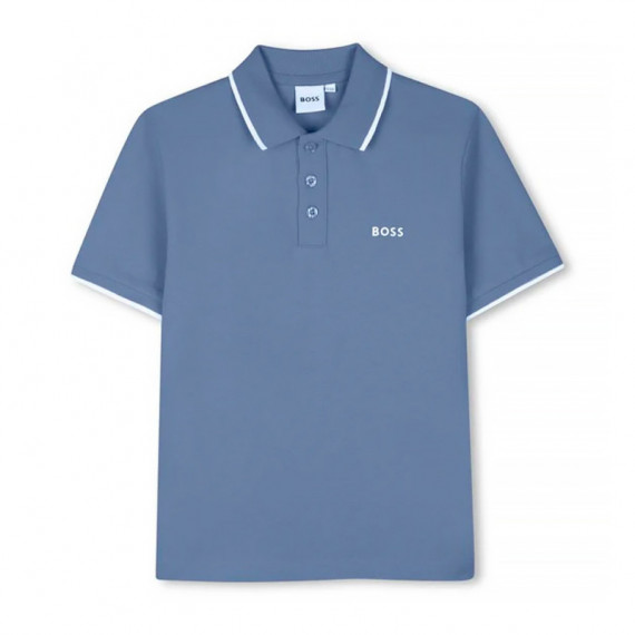 Polo para niños de piqué de algodón