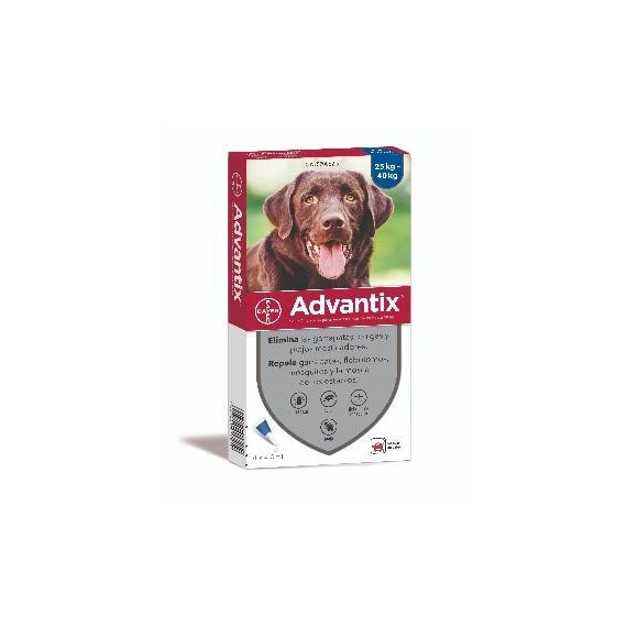Advantix Perro Pipeta 25-40 Kg 4 Ud  ELANCO