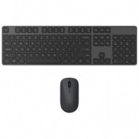 XIAOMI Combo Teclado y Raton Inalambrico Negro