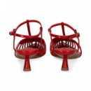 SIN TALON CORAZON CHAROL ROJO