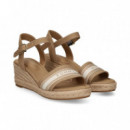 CARMELITA CINTA TEXTIL BEIGE