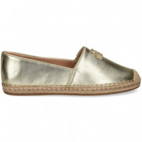 Alpargata Piel Metalizada Oro  TOMMY HILFIGER