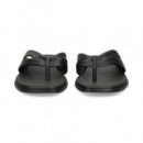 FLIP FLOP PIEL NEGRO