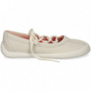 BAILARINA CON CINTAS PIEL HIELO