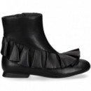 Botin Volante Piel Negro  CAMPER