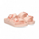 Pala 2 Hebillas Flor Eva Rosa  BIRKENSTOCK