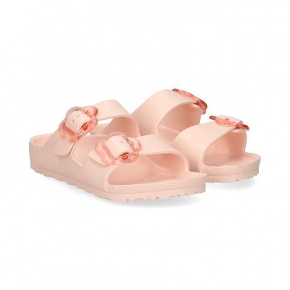 Pala 2 Hebillas Flor Eva Rosa  BIRKENSTOCK