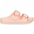 Pala 2 Hebillas Flor Eva Rosa  BIRKENSTOCK