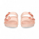 Pala 2 Hebillas Flor Eva Rosa  BIRKENSTOCK