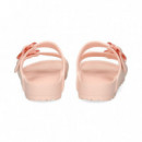 Pala 2 Hebillas Flor Eva Rosa  BIRKENSTOCK