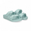 Pala 2 Hebillas Eva Verde Agua  BIRKENSTOCK