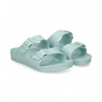 Pala 2 Hebillas Eva Verde Agua  BIRKENSTOCK