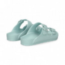 Pala 2 Hebillas Eva Verde Agua  BIRKENSTOCK