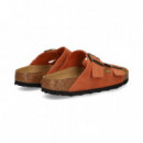 PALA 2 HEBILLAS ANTE NARANJA