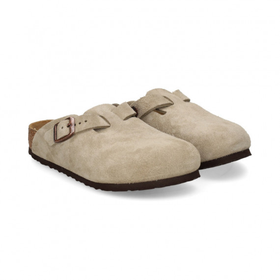 ZUECO HEBILLA ANTE BEIGE