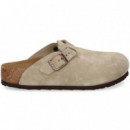 ZUECO HEBILLA ANTE BEIGE