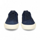 TALON BLANCO DEPORTIVO AZUL