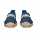 ALPARGATA CON CINTA TEXTIL AZUL JEANS