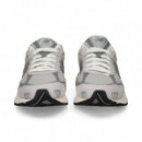 DEPORTIVO ANTE+MALLA GRIS+BLANCO